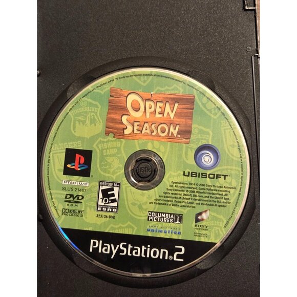 Open Season (PlayStation 2, 2006, Ubisoft) PS2 Action Adventure Animal Disc Only - Picture 2 of 4